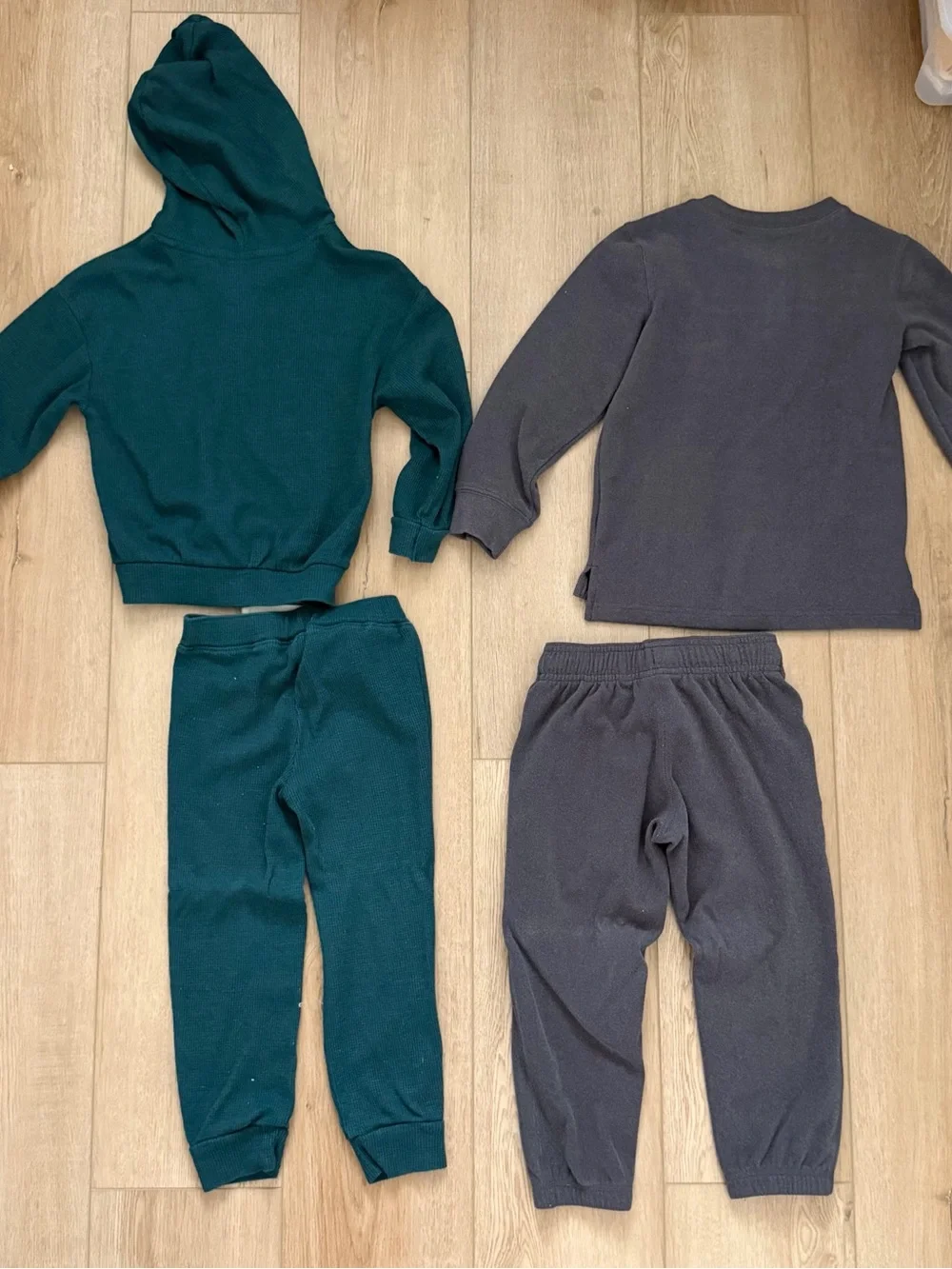 Old Navy Teal Hoodie & Charcoal Joggers Set Bundle